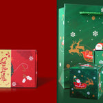 Flag Village Christmas Eve Surprise Box Creative Gift Box