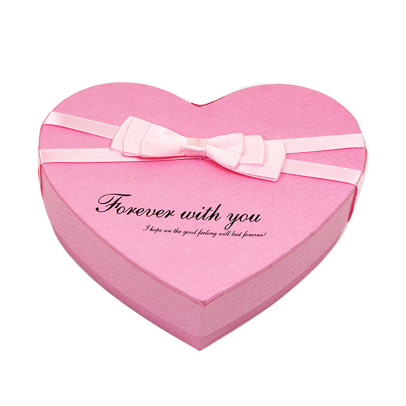 Flag Village Soap Flower Heart-shaped Rose Gift Box Valentine's Day Mother's Day Gift