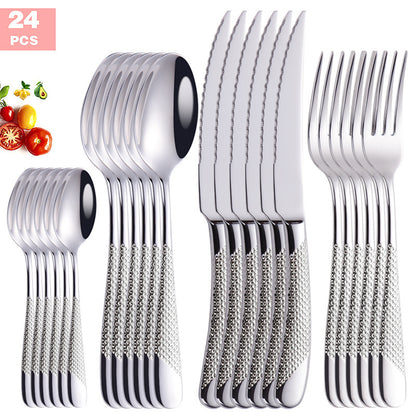 Flag Village Western Tableware Gift Box Cutlery Set
