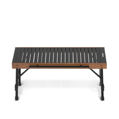 Flag Village Outdoor Folding Combination Table Camping Barbecue Picnic Beech Wood Table