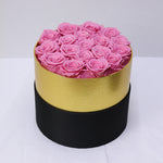 Flag Village Immortal Flower Hug Bucket 18 Roses Box Mother's Day Tanabata Valentine's Day Gift