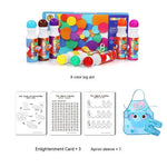 Flag Village Children's Graffiti Painting Stationery Coloring Early Education Gift Box
