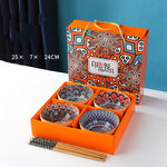 Flag Village Bohemian Tableware Set Ceramic Tableware Gift Box