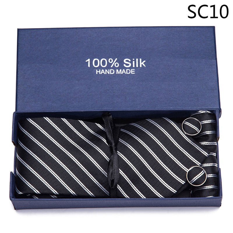 Flag Village Men's Tie Gift Box Set Group Business Formal