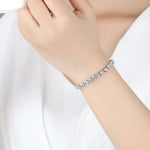 Flag Village Cubic Zirconia Tennis Bracelet & Bangles For Women Christmas Gifts New Fashion Lady Jewelry