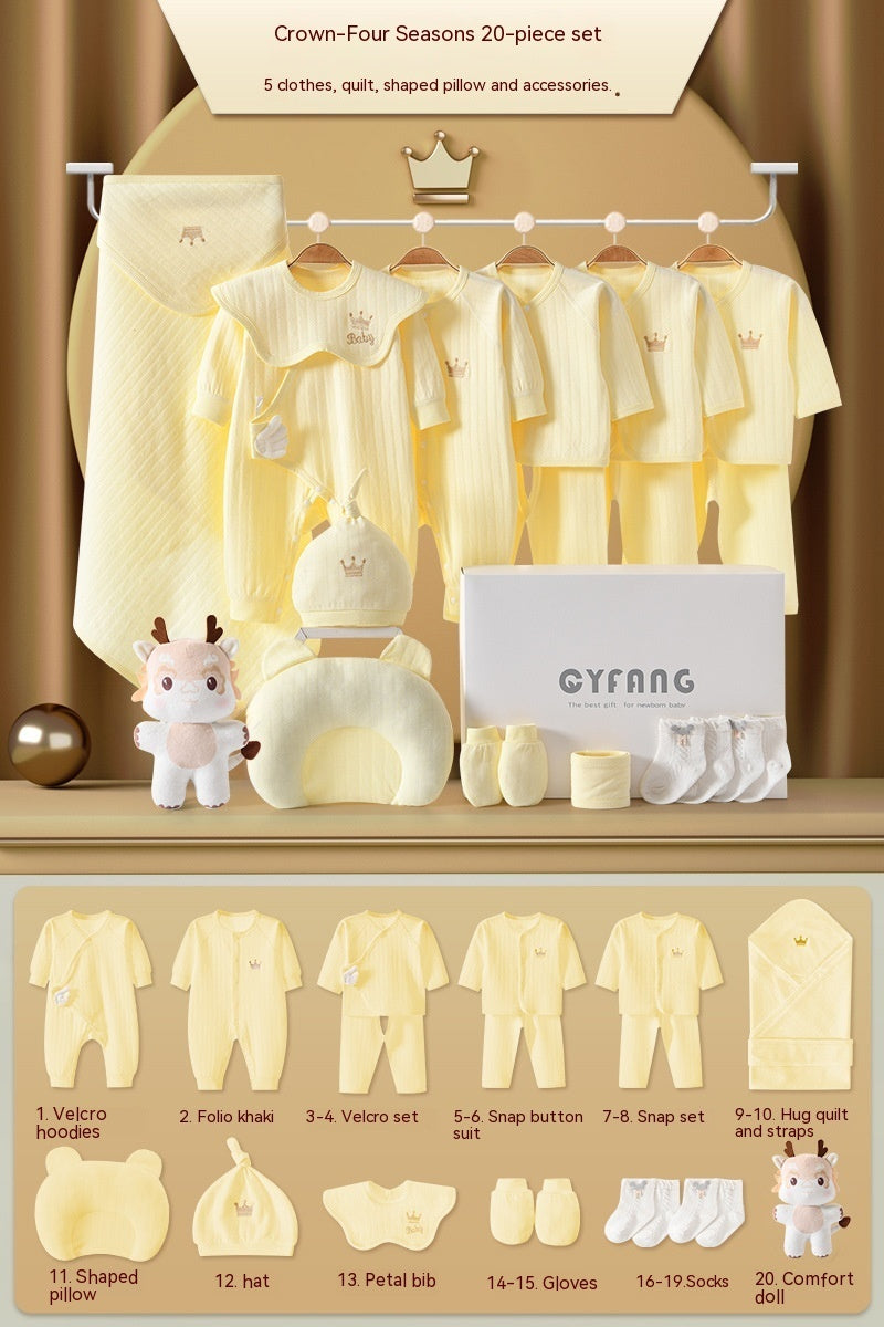 Flag Village Clothes For Babies Newborn Gift Box Newborn Suit