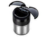 Flag Village Auto Tools Car Automatic Sensing Touch Infrared Smoking Metal Smart Ashtray With Lid
