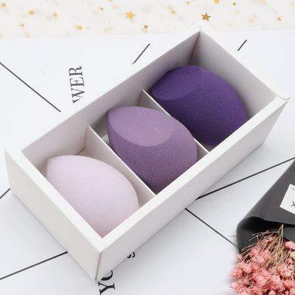 Flag Village Gift Box Cosmetic Egg Set Super Soft Smear-proof Makeup Tools