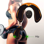 Flag Village Hip Trainer, Buttock Lift Massage Device Smart Fitness Exercise Gear Home Office, Portable U-Shape Butt Lifting Workout Equipment Gifts For Women