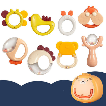 Flag Village Baby Rattle Plastic Toy Gift Box Set