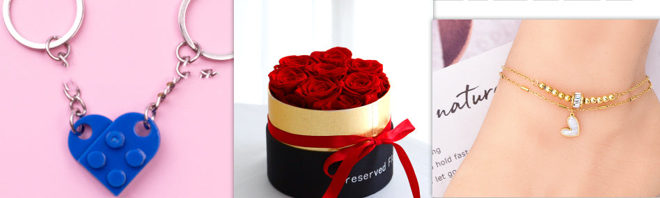 Flag Village Eternal Roses In Box Preserved Real Rose Flowers With Box Set Valentines Day Gift Romantic Artificial Flowers
