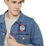 Flag Village Belize Flag Embroidery Iron-On Patches