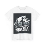 Flag Village Brazil Sporting Flag T-SHIRT Heavy Cotton Tee BRA0008