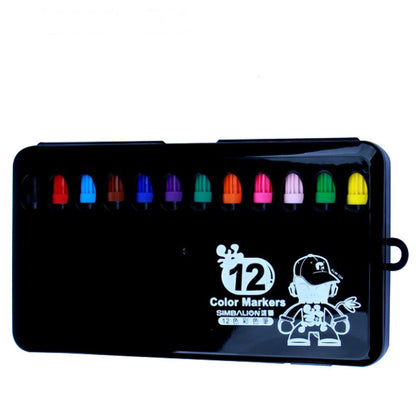 Flag Village Painting Crayons Gift Box Children's Thick Head Set