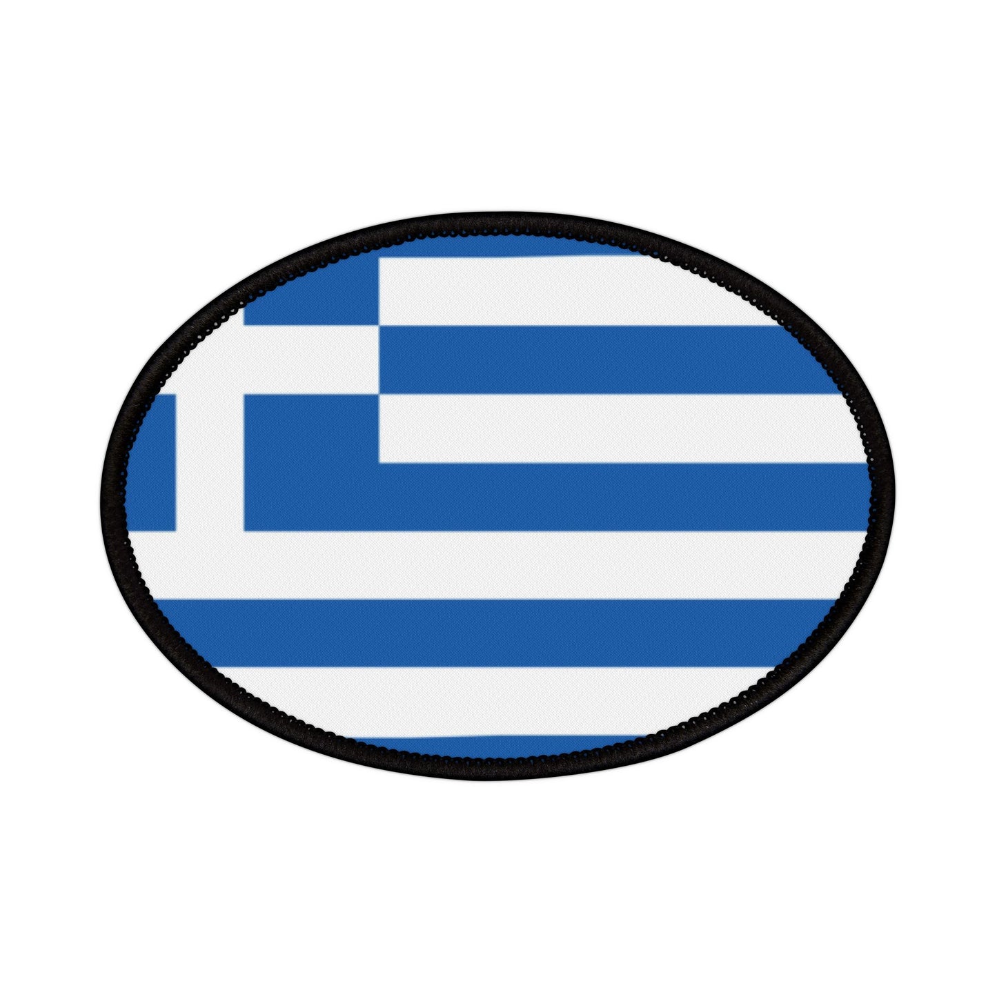 Flag Village Greece Flag Embroidery Iron-On Patches