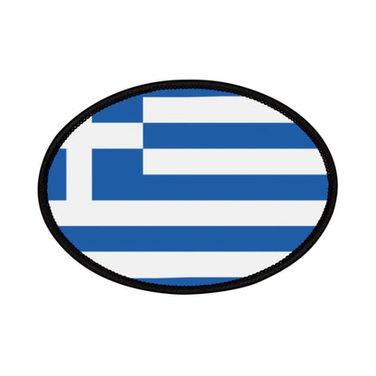 Flag Village Greece Flag Embroidery Iron-On Patches