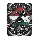 Flag Village Hungary Sporting Fleece Blanket 50" x 60"