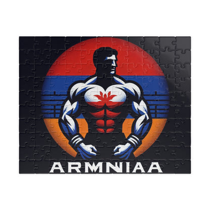 Flag Village Armenia Sporting Flag Puzzle (110, 252, 520, 1014-piece) ARM0002
