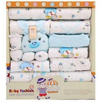 Flag Village Newborn Clothes 17-Piece Cotton Suit Gift Box