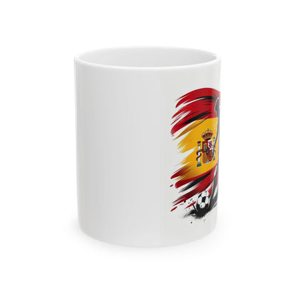 Flag Village Spain Sporting Flag Ceramic Coffee Mug 11oz ESP0007