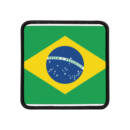 Flag Village Brazil Flag Embroidery Iron-On Patches