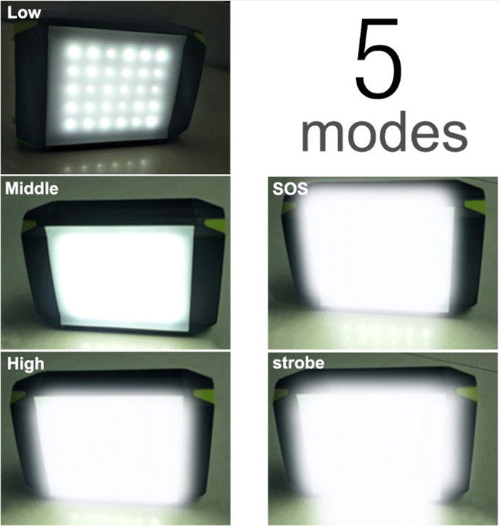 Flag Village Lampe de camping rechargeable LED | Batterie externe USB
