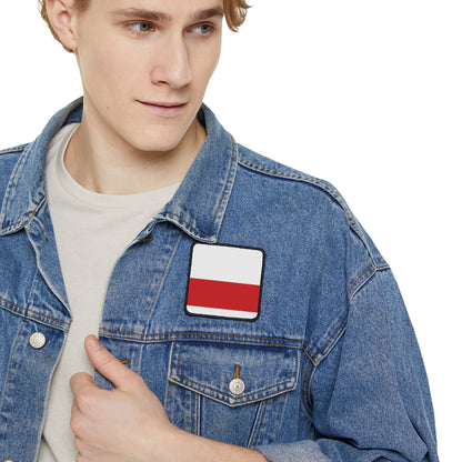 Flag Village Poland Flag Embroidery Iron-On Patches