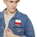 Flag Village Poland Flag Embroidery Iron-On Patches
