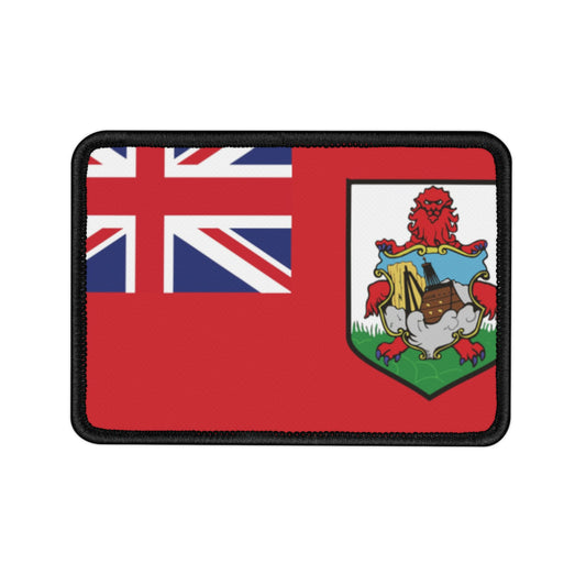 Flag Village Bermuda Flag Embroidery Iron-On Patches