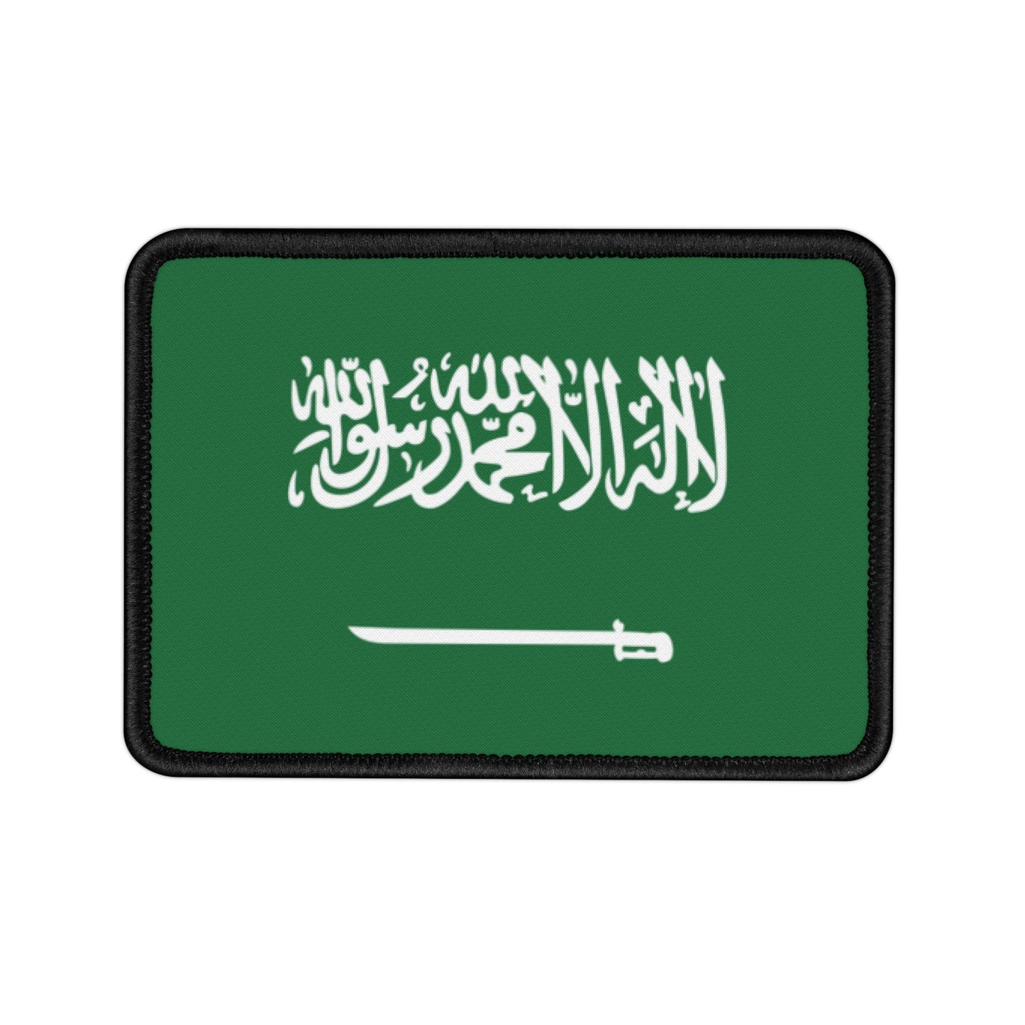 Flag Village Saudi Arabia Flag Embroidery Iron-On Patches