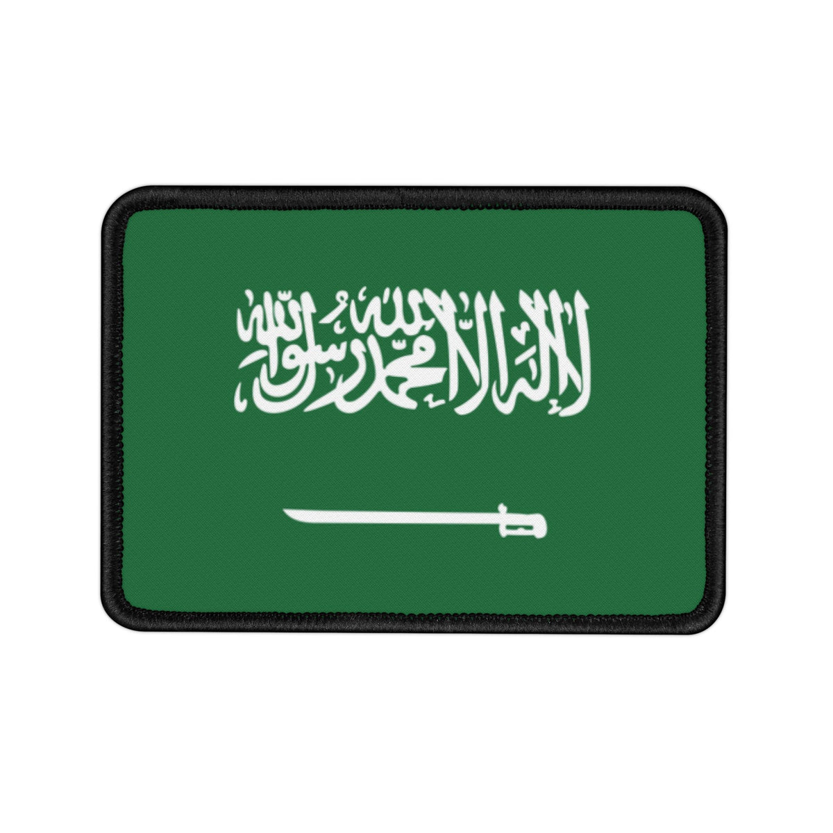 Flag Village Saudi Arabia Flag Embroidery Iron-On Patches