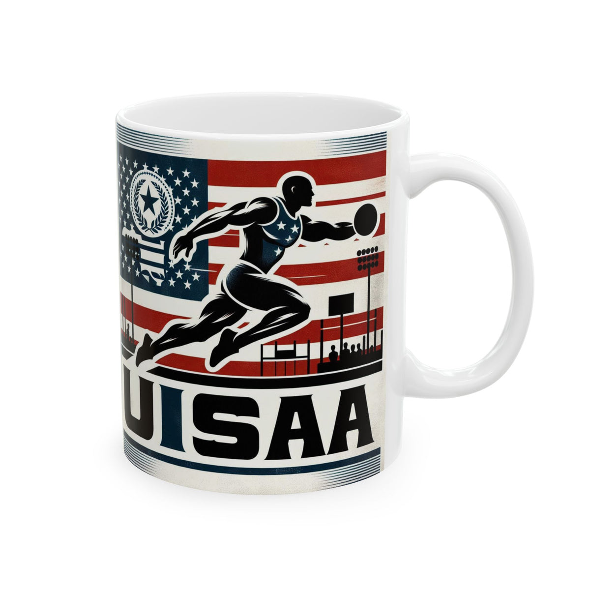 Flag Village United States Sporting Flag Ceramic Coffee Mug 11oz USA0013