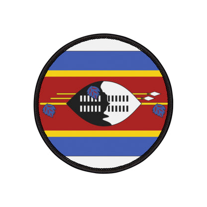 Flag Village Eswatini Flag Embroidery Iron-On Patches