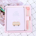 Flag Village Cartoon Notebook Suit Couple Notebook Gift Box