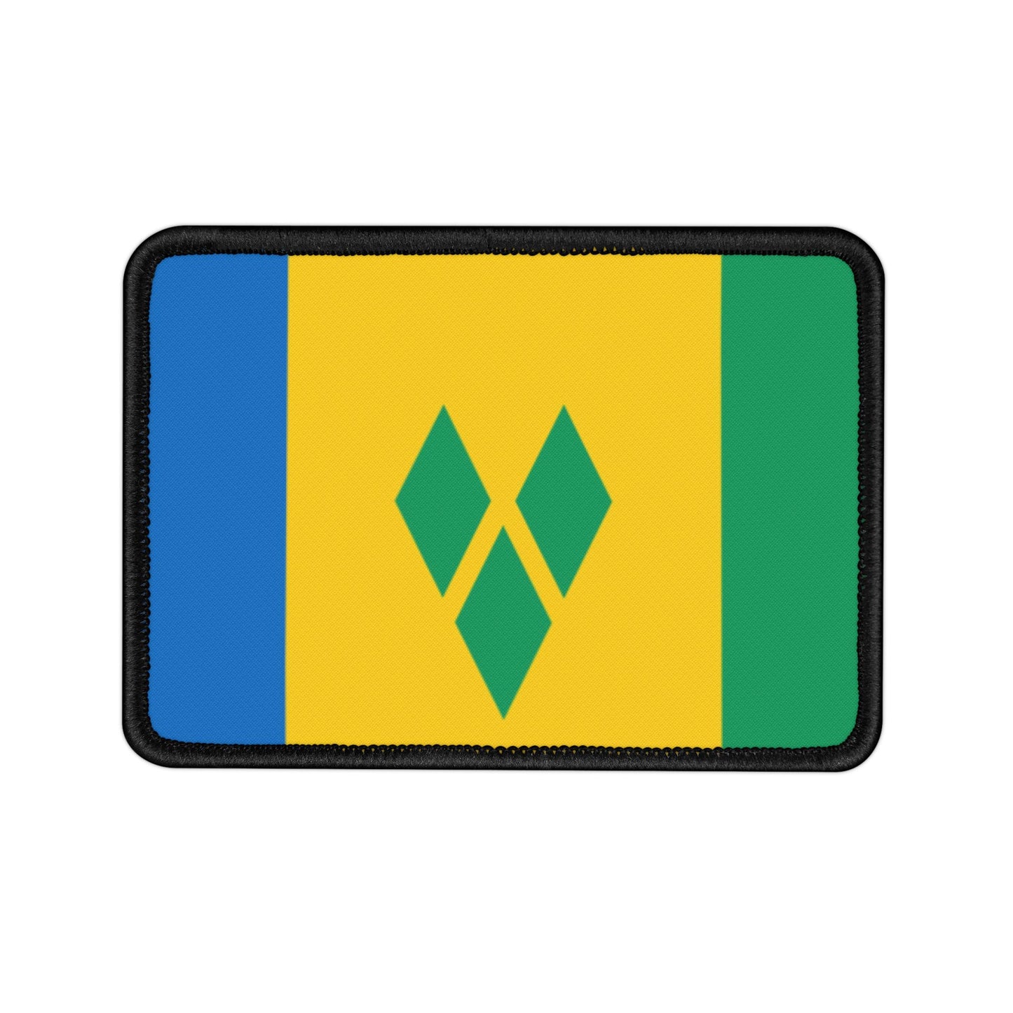 Flag Village Saint Vincent And The Grenadines Flag Embroidery Iron-On Patches