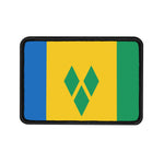 Flag Village Saint Vincent And The Grenadines Flag Embroidery Iron-On Patches