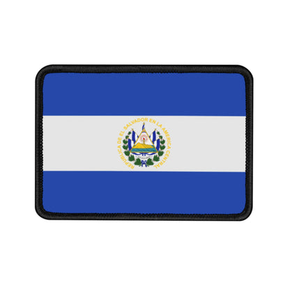 Flag Village El Salvador Flag Embroidery Iron-On Patches
