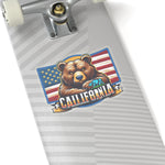 Flag Village USA California State Flag Stickers 2", 3", 4", 6" CA02