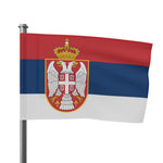 Flag Village Serbia Flag 18" x 12" / 36" x 24" / 60" x 36"