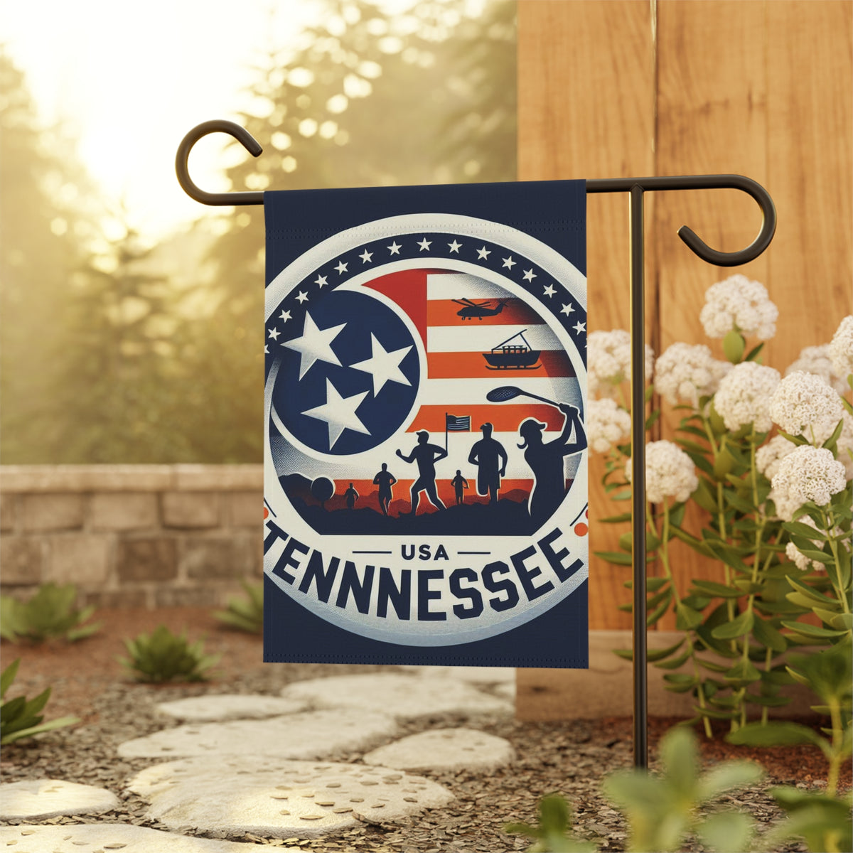 Flag Village Tennessee State Flag Sporting Garden & House Banner TN0002