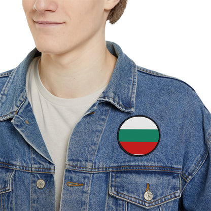 Flag Village Bulgaria Flag Embroidery Iron-On Patches