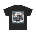 Flag Village USA Vintage Car Flag T-SHIRT Heavy Cotton Tee USA0018