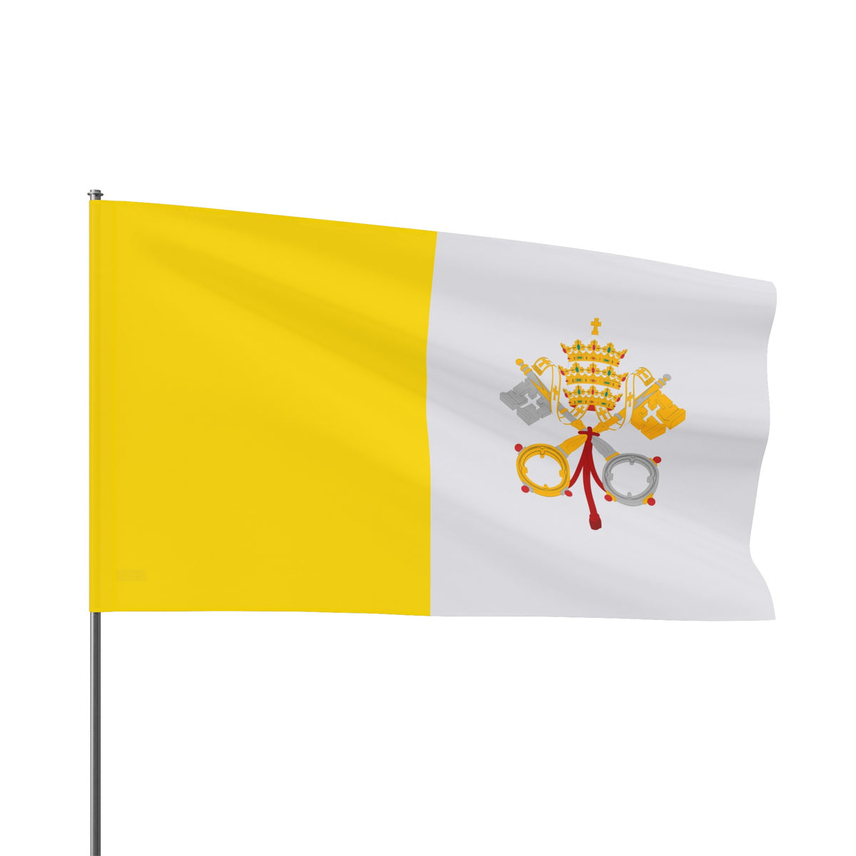 Flag Village Vatican Flag 18" x 12" / 36" x 24" / 60" x 36"