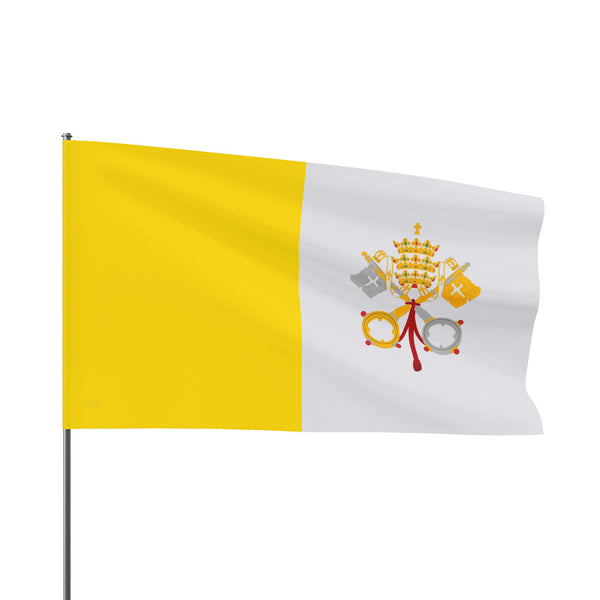 Flag Village Vatican Flag 18" x 12" / 36" x 24" / 60" x 36"