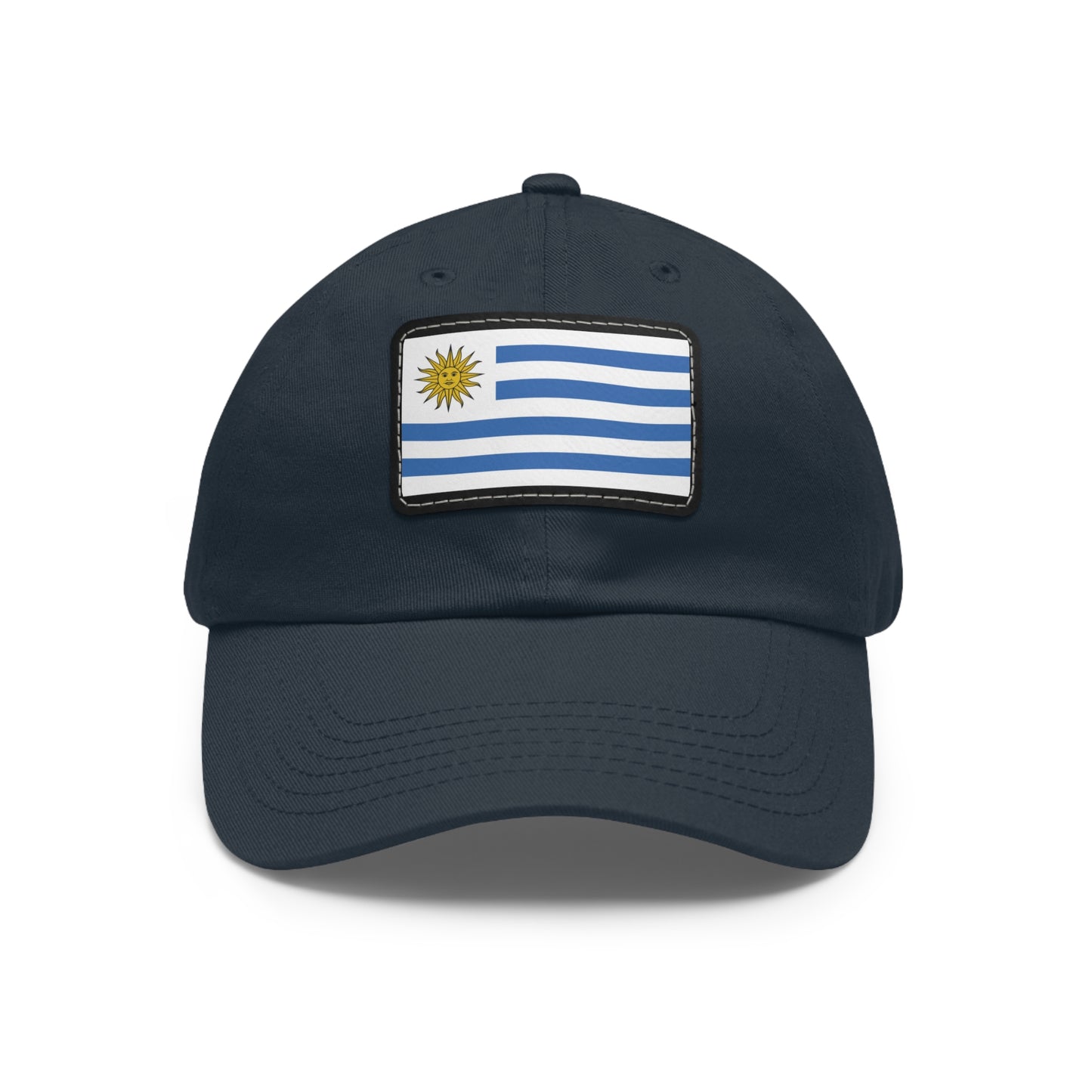 Flag Village Uruguay Flag Hat Cap with Leather Patch