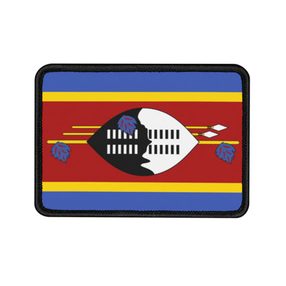 Flag Village Eswatini Flag Embroidery Iron-On Patches
