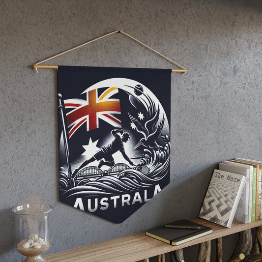 Flag Village Australia Flag Pennant Sporting Home Wall decoration AUS0002