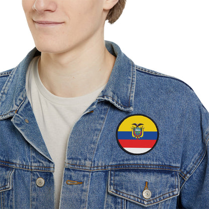 Flag Village Ecuador Flag Embroidery Iron-On Patches