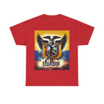 Flag Village Ecuador Sporting Flag T-SHIRT Heavy Cotton Tee ECU0007