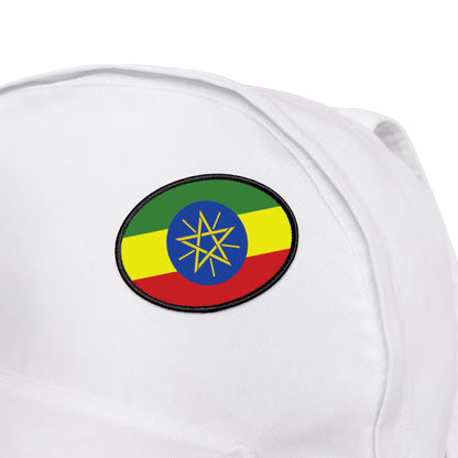 Flag Village Ethiopia Flag Embroidery Iron-On Patches